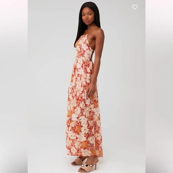 REVOLVE Dresses & Skirts - Revolve MINKPINK Adar Open Back Maxi Dress Transition Fall Wedding Guest Dress